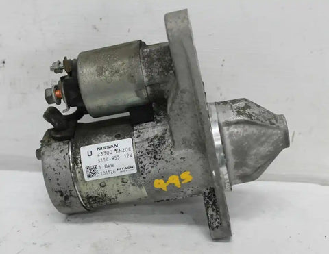 Nissan, Juke Starter Motor Petrol 1.6 Mr16Ddt F15 06/10 12/14