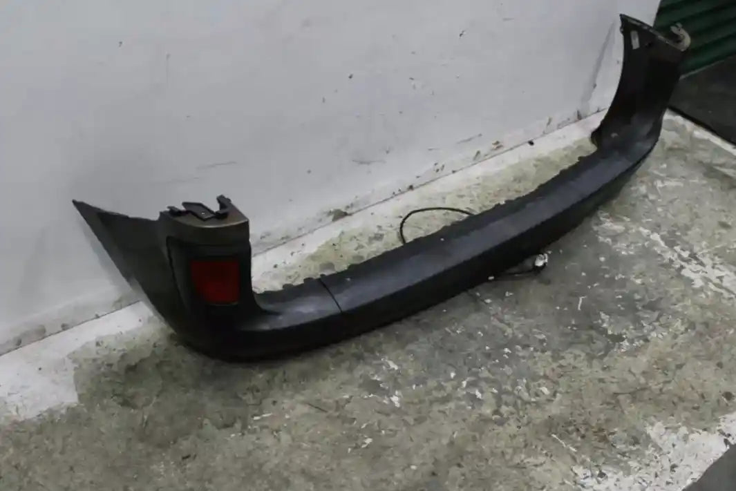 Renault, Kangoo Rear Bumper X61, Colour Coded W/ Black Insert, 10/10-08/13 J1588