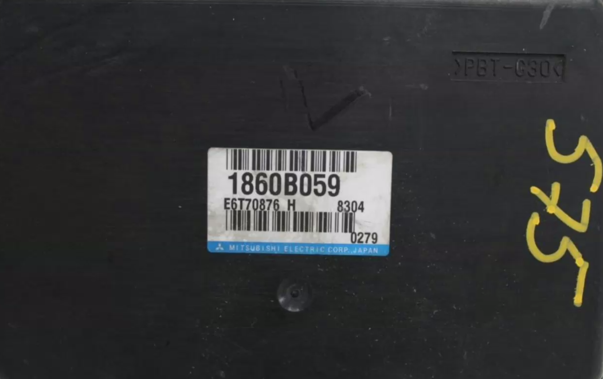 Mitsubishi, Outlander Ecu Ecu, 2.4, Petrol, Ecu Only, Zg, 11/06-09/09 J79682A