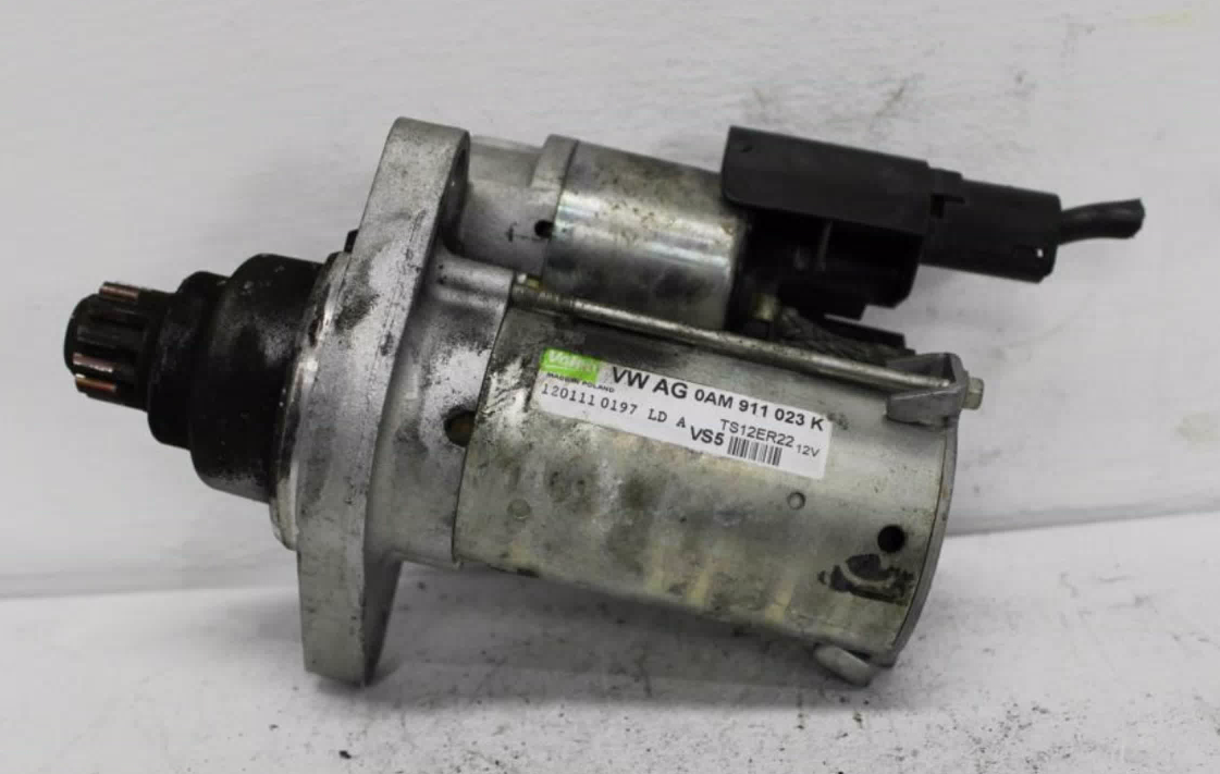Audi, A3 Starter Motor Petrol, 1.4, Caxc Code, Auto T/M, Valeo, 8P, 07/08-04/13