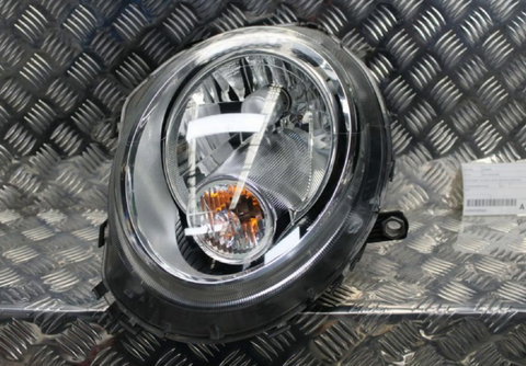 Mini, Cooper Left Headlamp R55/R56/R57, Halogen, White Turn Indicator Type, 03/07-05/15