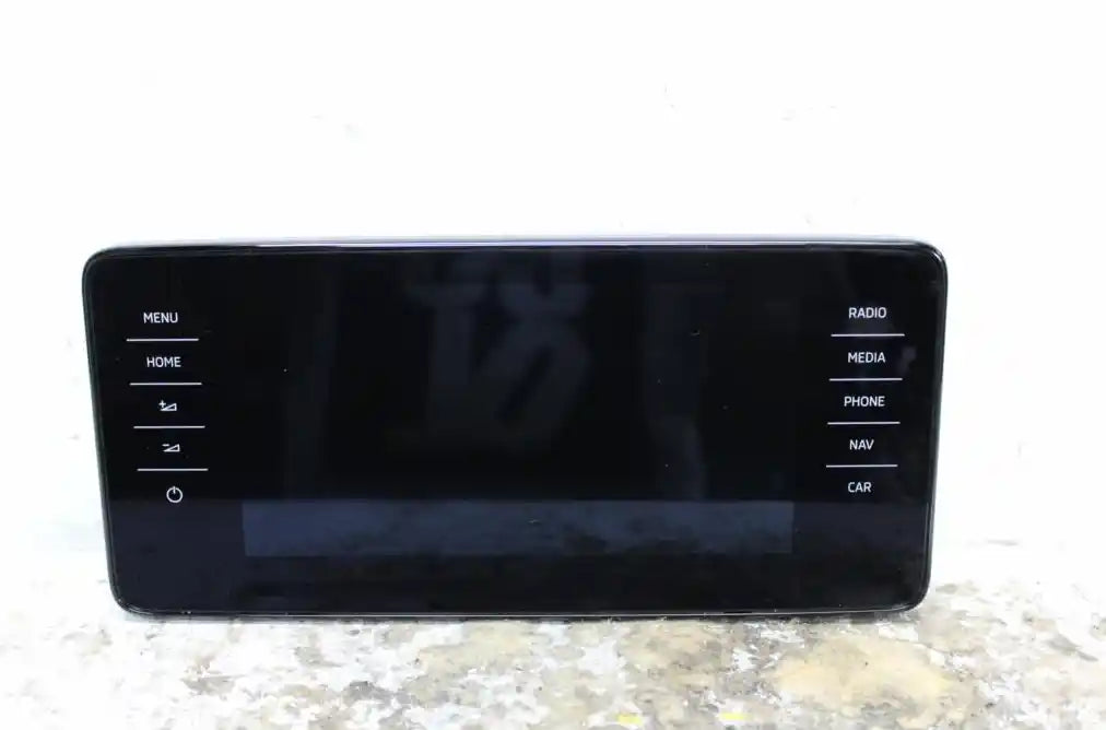Skoda, Kamiq Stereo/Head Unit Display Unit 9.2 In Touchscreen W/ Sat Nav Type Nw 06/20