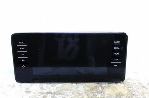 Skoda, Kamiq Stereo/Head Unit Display Unit 9.2 In Touchscreen W/ Sat Nav Type Nw 06/20