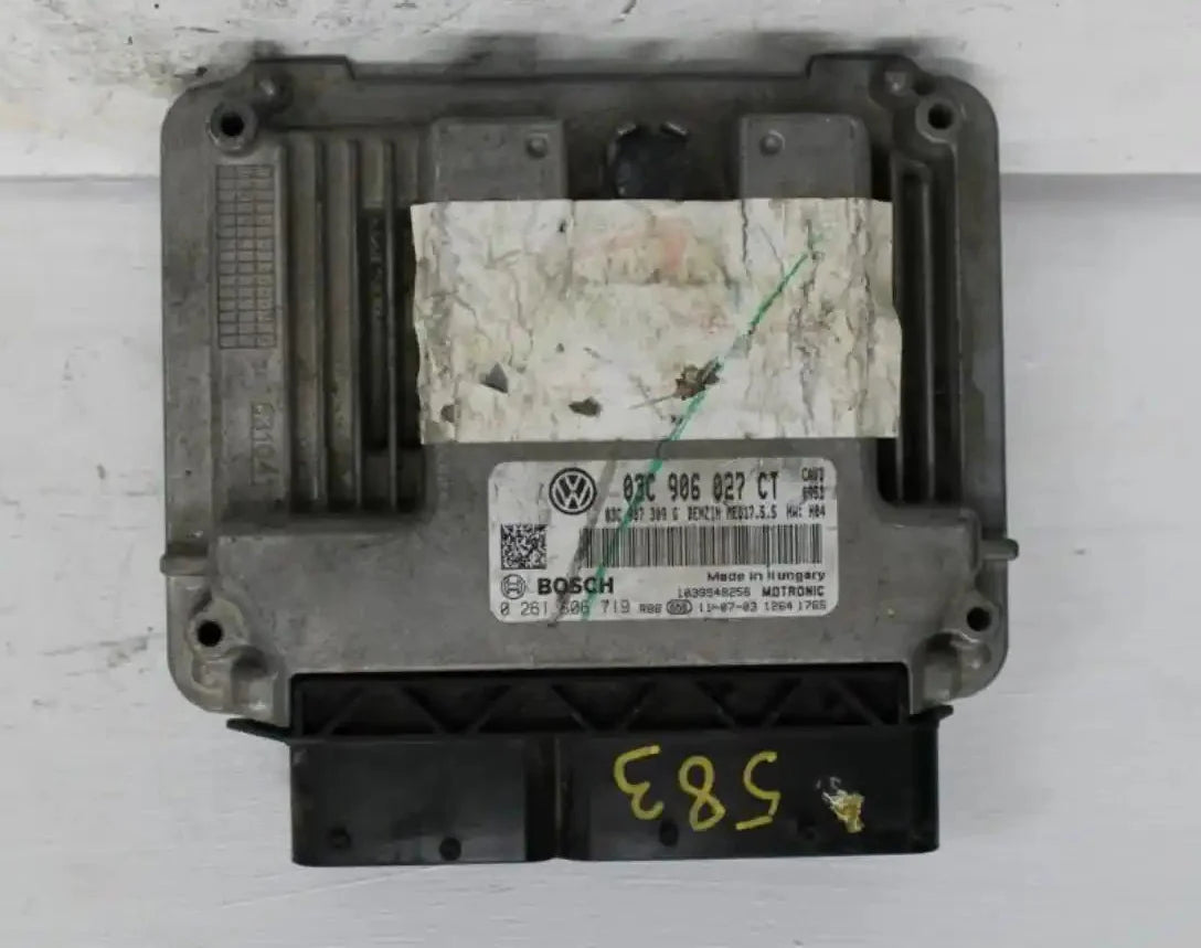 Volkswagen, Golf Ecu Ecu, 1.4, Petrol, Cavd Code, Ecu Only, Gen 6, 10/08-01/16 J98940A
