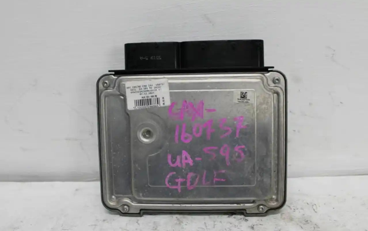 Volkswagen, Golf Ecu Ecu, 1.4, Petrol, Cavd Code, Ecu Only, Gen 6, 10/08-01/16 J98940A