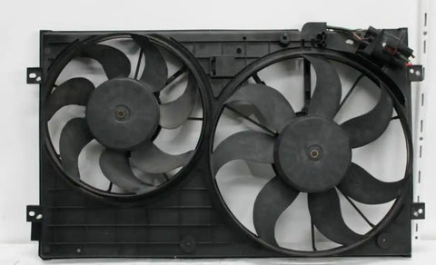 Volkswagen, Golf Fan Dual Fan Assy, 1.4, Petrol, 300W/200W, Gen 5, 05/07-02/09 J0274