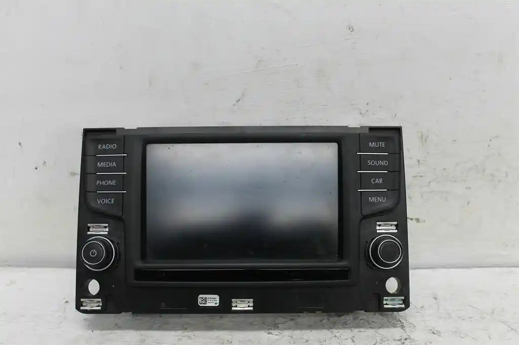 Volkswagen, Golf Stereo/Head Unit Display Screen 6.5In Non Sat Nav Type Gen 7 12/12 03/17