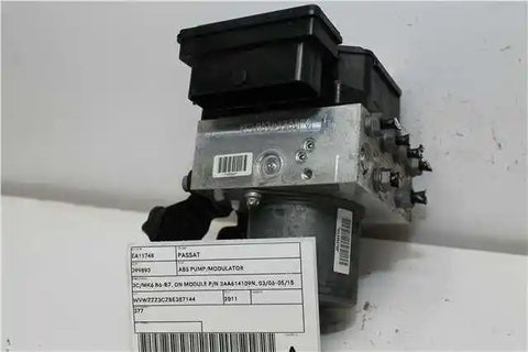 Volkswagen, Passat Abs Pump/Modulator 3C/Mk6 B6 B7 On Module P/N 3Aa614109N 03/06 05/15