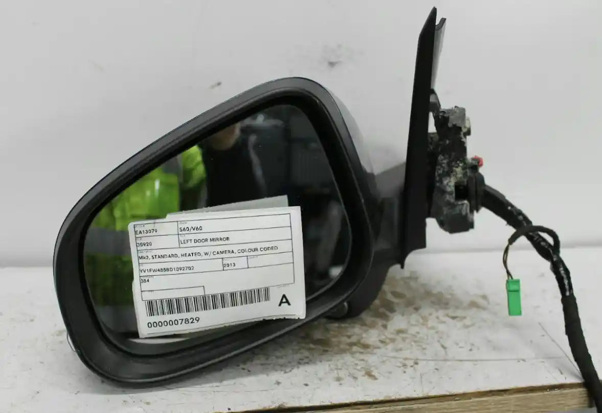 Volvo, S60/V60 Left Door Mirror Mk2 Standard Heated W/ Camera Colour Coded Type 12/10 12/18