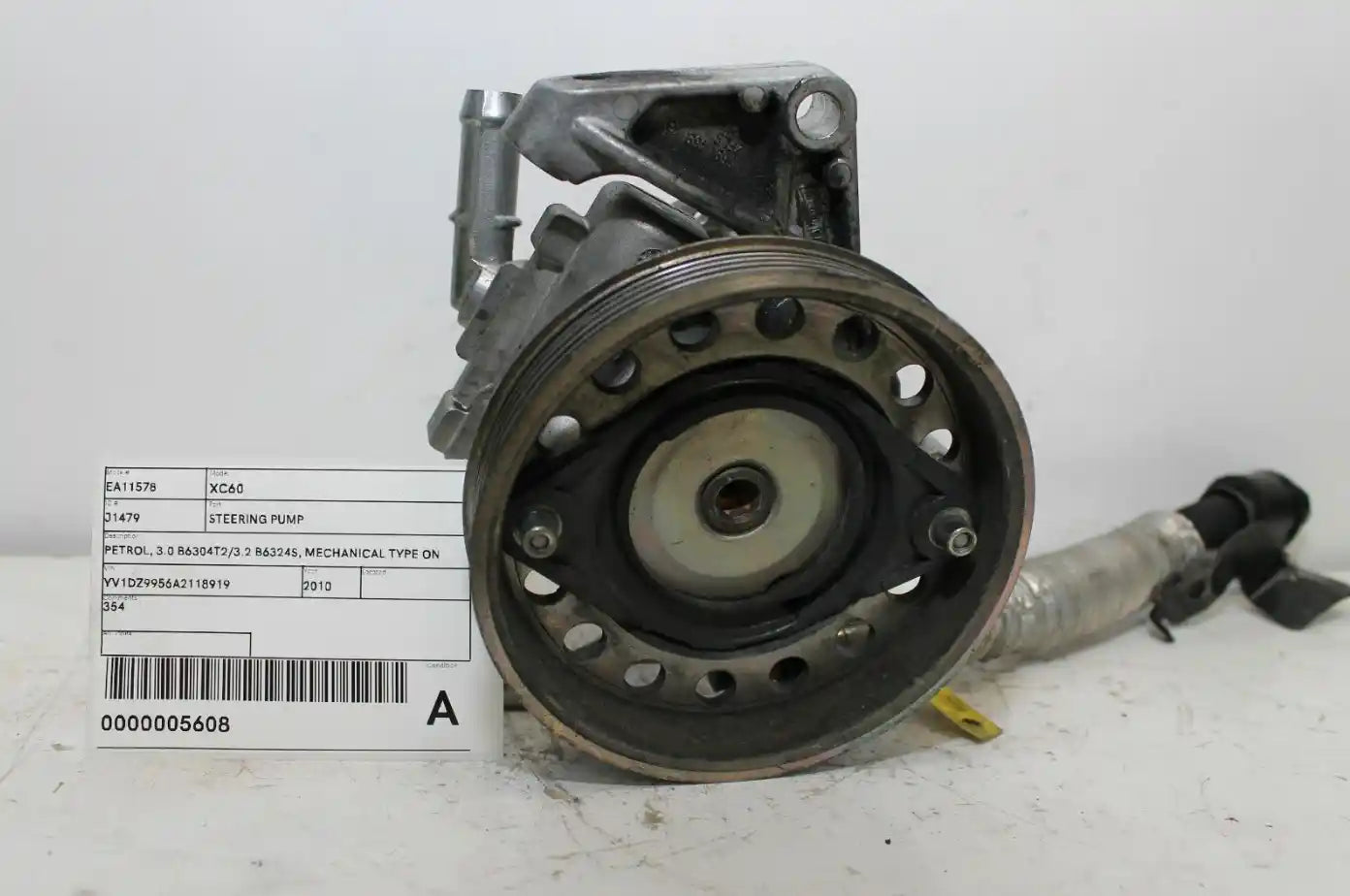 Volvo, Xc60 Steering Pump Petrol 3.0 B6304T2/3.2 B6324S Mechanical Type On Engine Dz 02/09 04/17