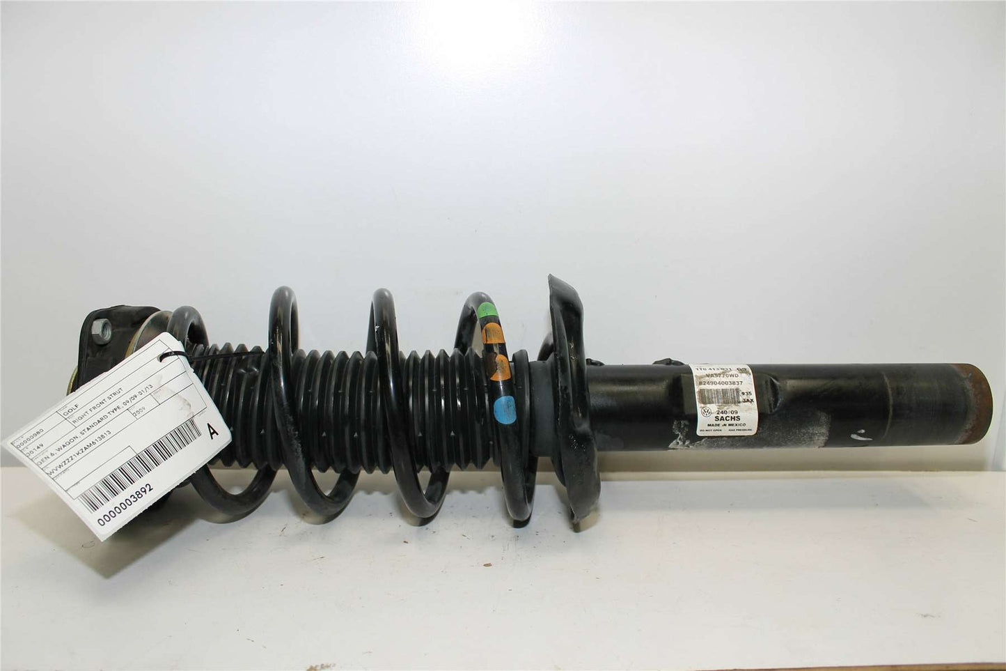Volkswagen, Golf Right Front Strut Gen 6 Wagon Standard Type 09/09 01/13