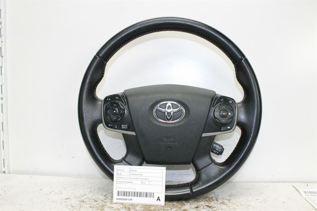 Toyota, Aurion Steering Wheel Leather At X Type Gsv50R 05/15 08/17
