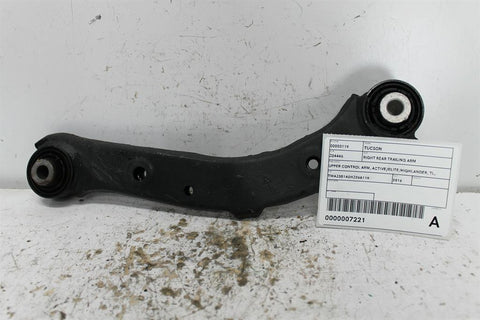 Hyundai, Tucson Right Rear Trailing Arm Upper Control Arm Active/Elite/Highlander Tl 07/15 01/21
