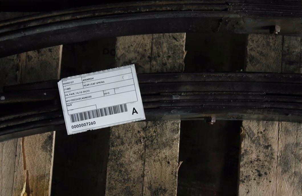 Volkswagen, Amarok Rear Leaf Spring 2H Pair 10/10 09/22