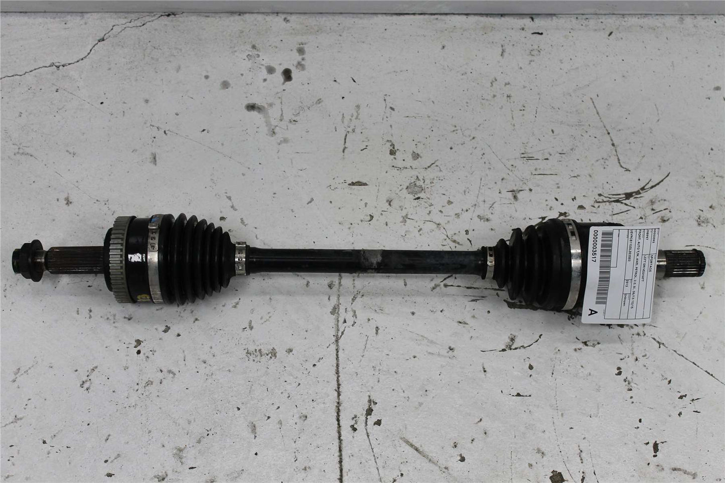 Kia, Sportage Left Driveshaft Front Auto T/M Awd Petrol 2.0 Sl 06/13 10/15