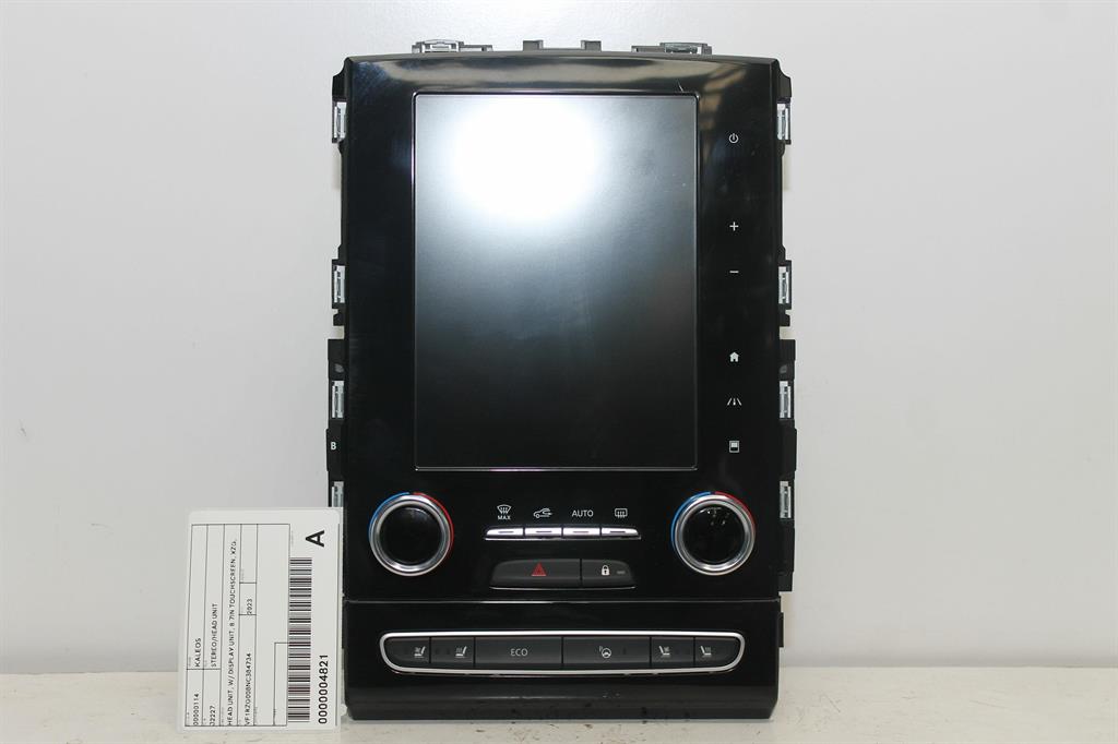 Renault, Koleos Stereo/Head Unit Head Unit W/ Display Unit 8.7In Touchscreen Xzg 06/19