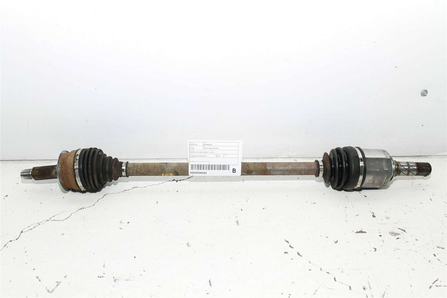 Subaru, Outback Right Driveshaft Front 6Th Gen 08/14 12/20