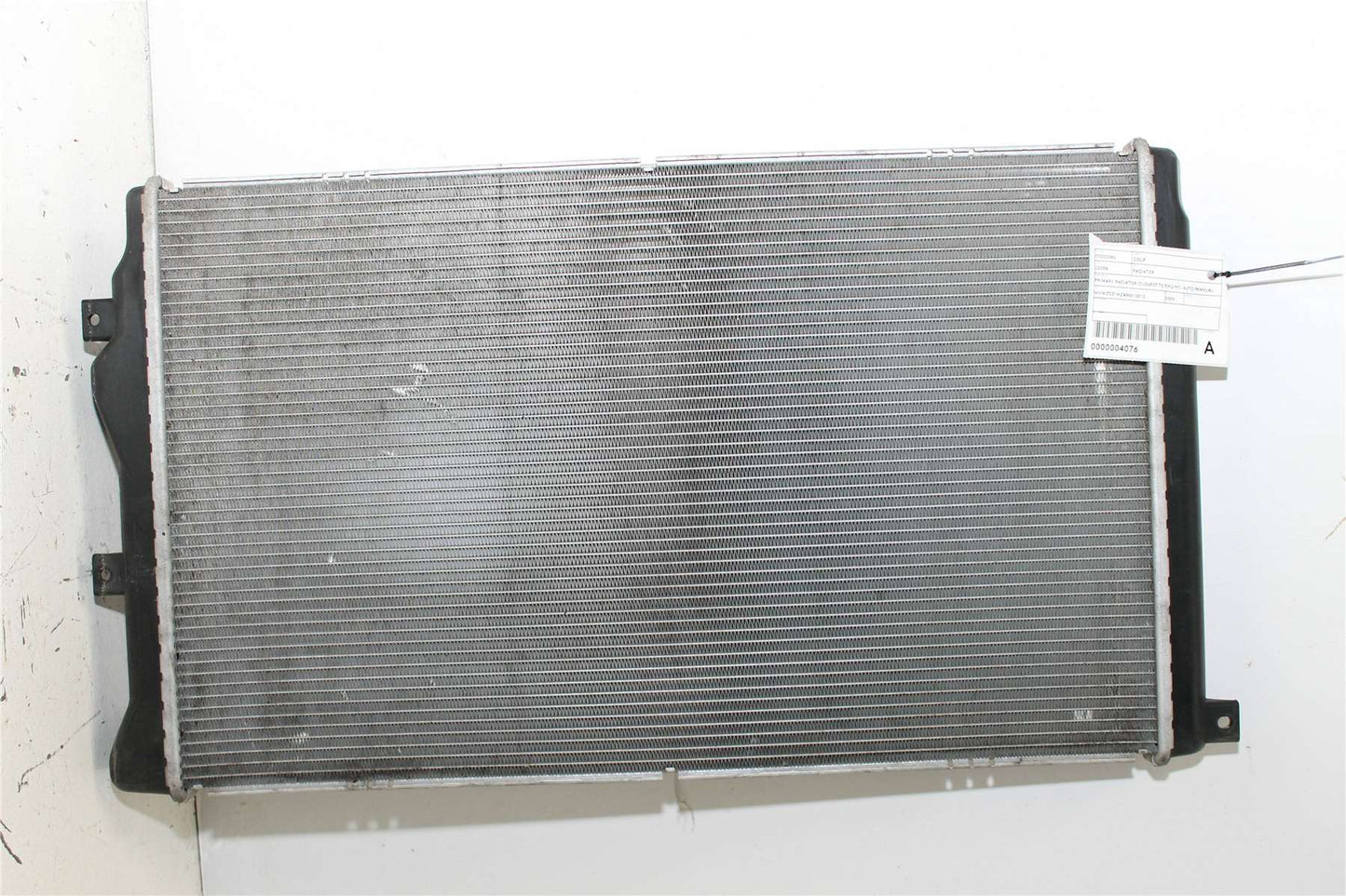 Volkswagen, Golf Radiator Primary Radiator (Closest To Engine) Auto/Manual 1.4 Petrol Caxa Code Gen 6 10/08 03/13