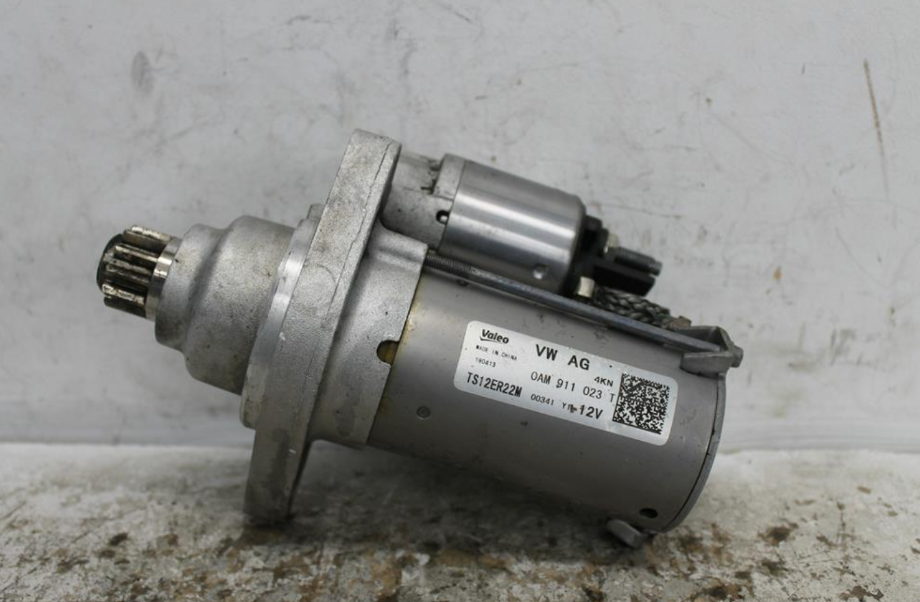 Volkswagen, Jetta Starter Motor Petrol 1.4 Cavd/Cthd Code Auto T/M Valeo 1B 02/11 12/17