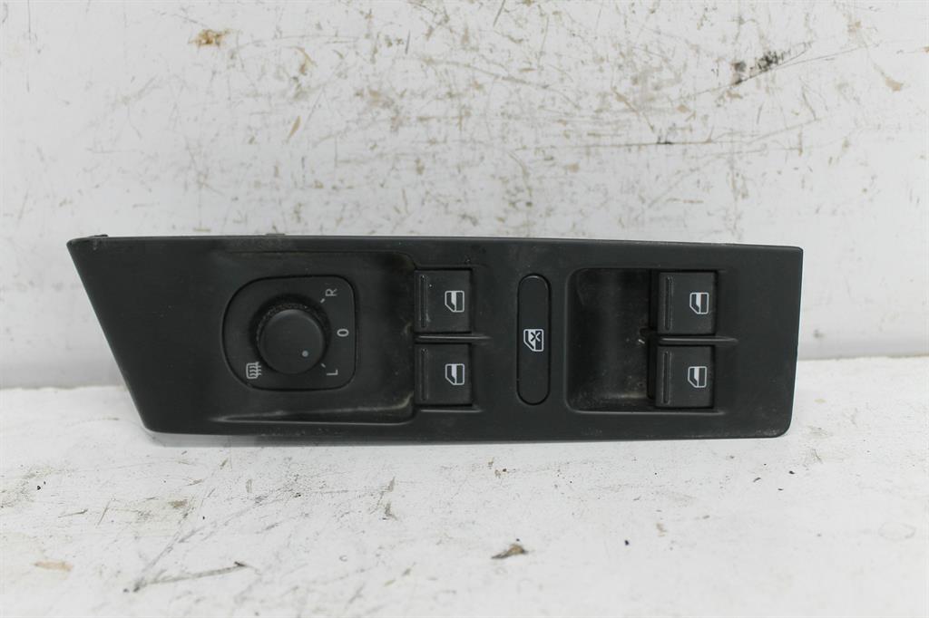 Volkswagen, Passat Power Window Switch Rh Front (Master Switch) 3C/Mk6 B6 B7 Sedan/Wagon W/O Chrome On Switches Type 03/06 05/15