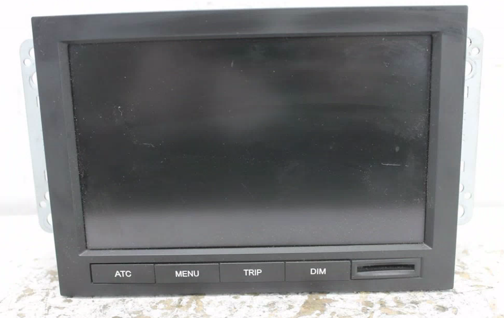 Holden, Captiva Stereo/Head Unit Display Unit Only Sat Nav Type 3 Plug On Back Type Cg 01/11 09/15