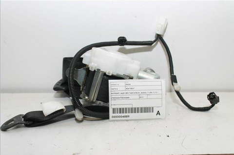 Toyota, Rav4 Seat Belt Rh Front Assy (Belt And Stalk) Aca33 11/05 11/12