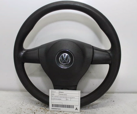 Volkswagen, Amarok Steering Wheel Vinyl Non Multi Function Type 2H 10/10 09/22