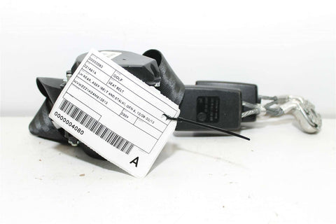 Volkswagen, Golf Seat Belt Lh Rear Assy (Belt And Stalk) Gen 6 10/08 03/13