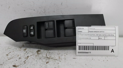 Toyota, Corolla Power Window Switch Rh Front (Master Switch) Zre182R Hatch Levin Zr (S Package) 10/12 03/15