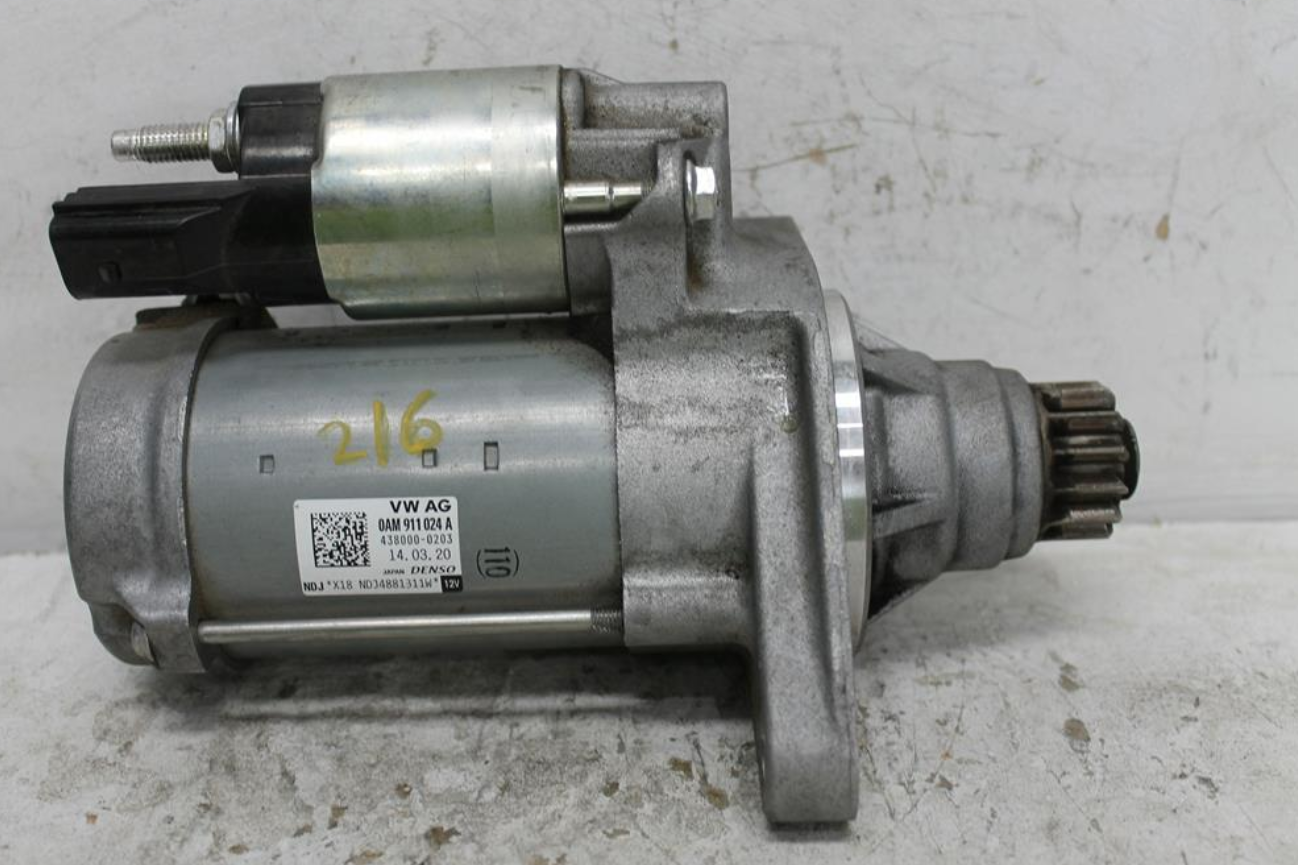 Skoda, Kamiq Starter Motor Petrol 1.0/1.5 Denso Dkrf/Dpca/Dxua/Dada Code Nw 06/20