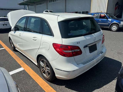Mercedes, B Class Rear Bumper W246 Bumper Bar, W/ Chrome Highlight, Non Sport Type, 12/11 01/15