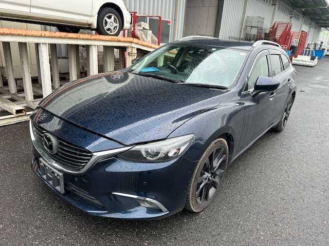 Mazda, 6 Rear Bumper Gj-Gl Wagon, W/ Parking Sensor Type, 11/12 02/18