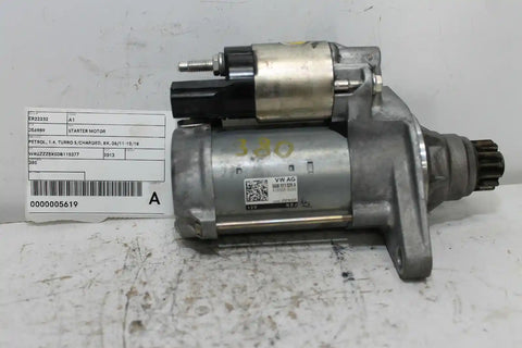 Audi, A1 Starter Motor Petrol 1.4 Turbo S/Charged 8X 06/11 10/18