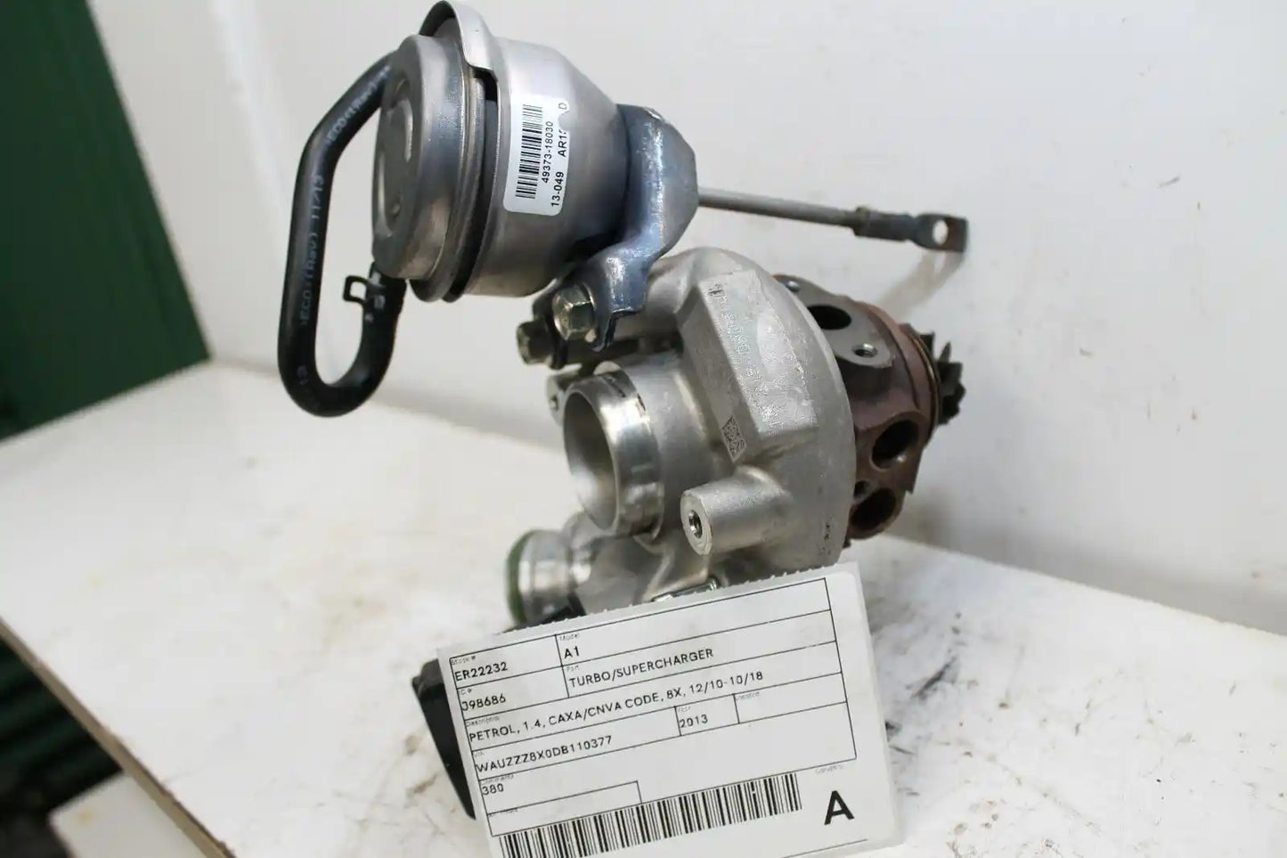 Audi, A1 Turbo/Supercharger Petrol 1.4 Caxa/Cnva Code 8X 12/10 10/18