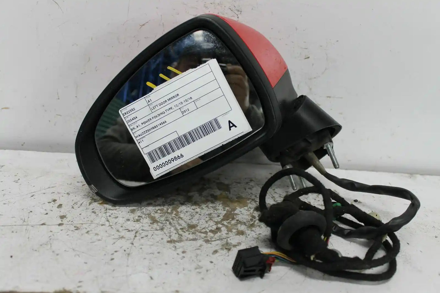 Audi, A1 Left Door Mirror 8X A1 Power Folding Type 12/10 10/18