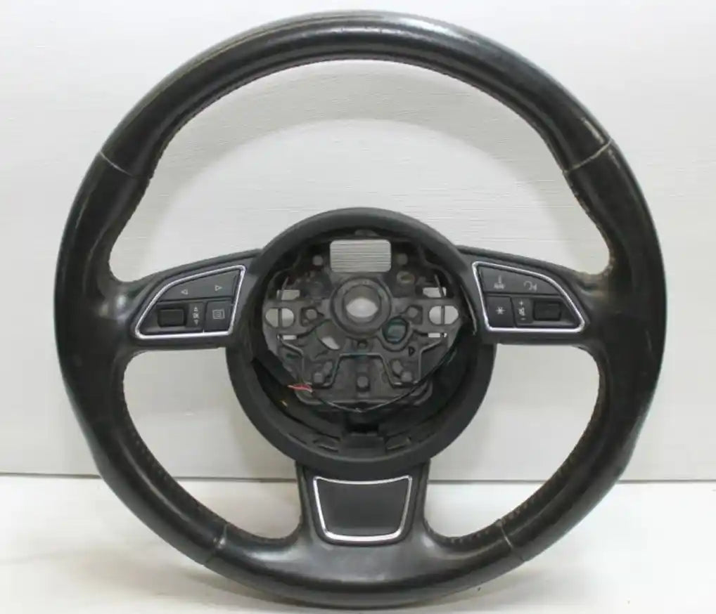 Audi, A1 Steering Wheel Leather, 8X, Standard Type, 12/10-10/18 J1646