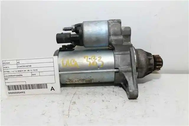 Audi, A3 Starter Motor Petrol 1.4/1.8 Bosch 8V 05/13 10/20