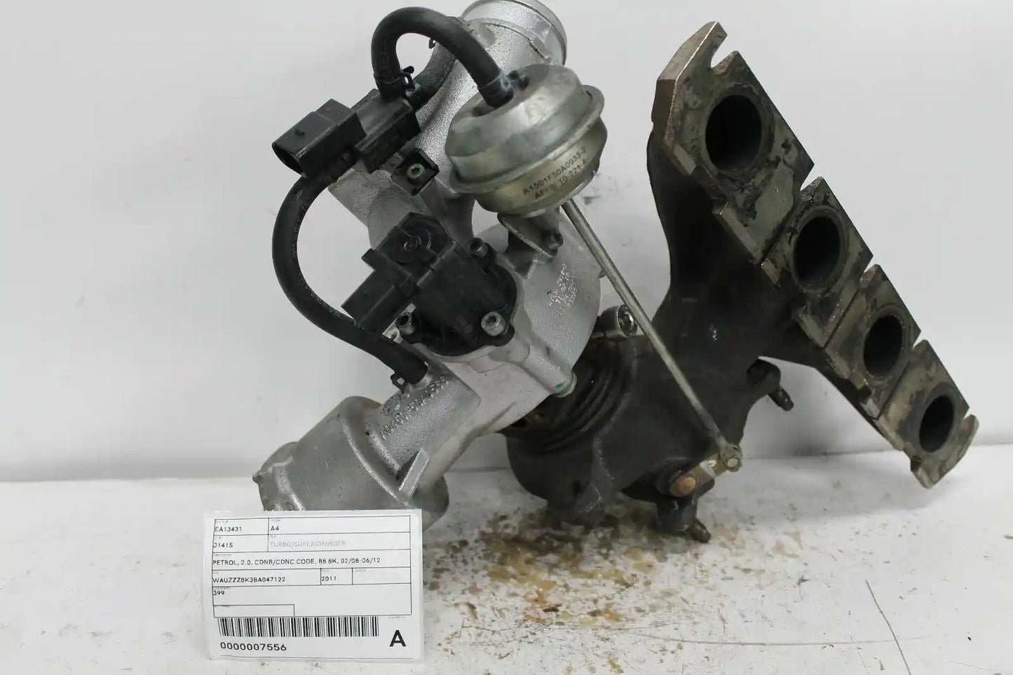 Audi, A4 Turbo/Supercharger Petrol 2.0 Cdnb/Cdnc Code B8 8K 02/08 06/12