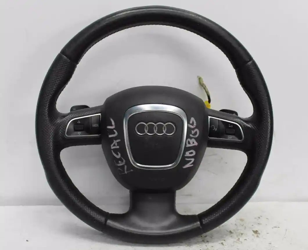 Audi, A4 Steering Wheel A4 Leather B8 8K S Line Type 02/08 06/12