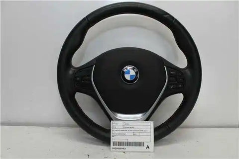 BMW, 1 Series Steering Wheel F20 Hatch Sportline W/ Red Stitching Type 06/11 04/19
