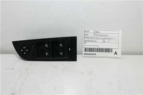 BMW, 3 Series Power Window Switch Rh Front (Master Switch) E90 Sedan 03/05 01/12