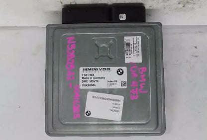 BMW, 3 Series Ecu 2.5 Petrol Auto T/M Ecu Only E90 E93 03/05 09/13