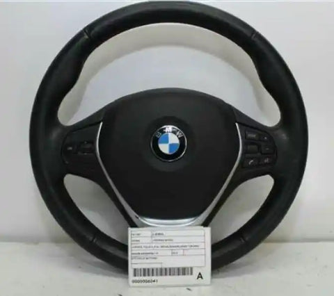 BMW, 3 Series Steering Wheel Leather F30/F31/F34 Sedan/Wagon/Gran Turismo Standard Type 11/11 02/19