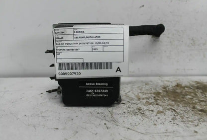 BMW, 5 Series Abs Pump/Modulator E60 On Module P/N 34516767239 10/03 04/10