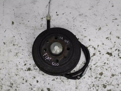 Fiat, 500 Left Rear Hub Assembly Drum Type, 03/08- J0982