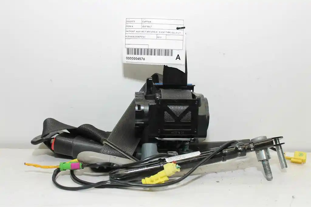 Holden, Captiva Seat Belt Rh Front Assy (Belt And Stalk) 5 Seat Type Cg 01/11 06/18