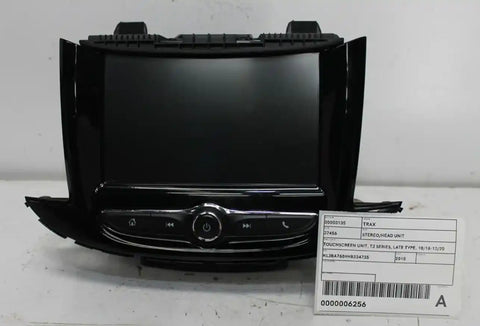 Holden, Trax Stereo/Head Unit Touchscreen Unit Tj Series Late Type 10/16 12/20