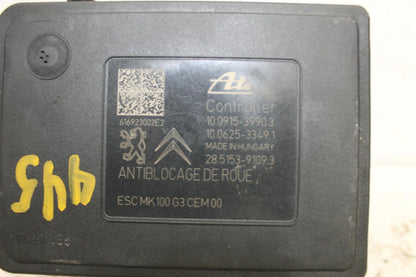 Peugeot, 2008 Abs Pump/Modulator A94 10/13 12/18