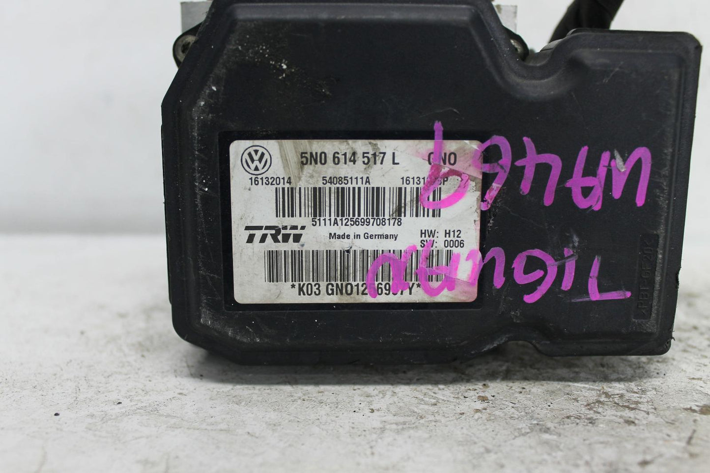 Volkswagen, Tiguan Abs Pump/Modulator 5N 05/08 11/09
