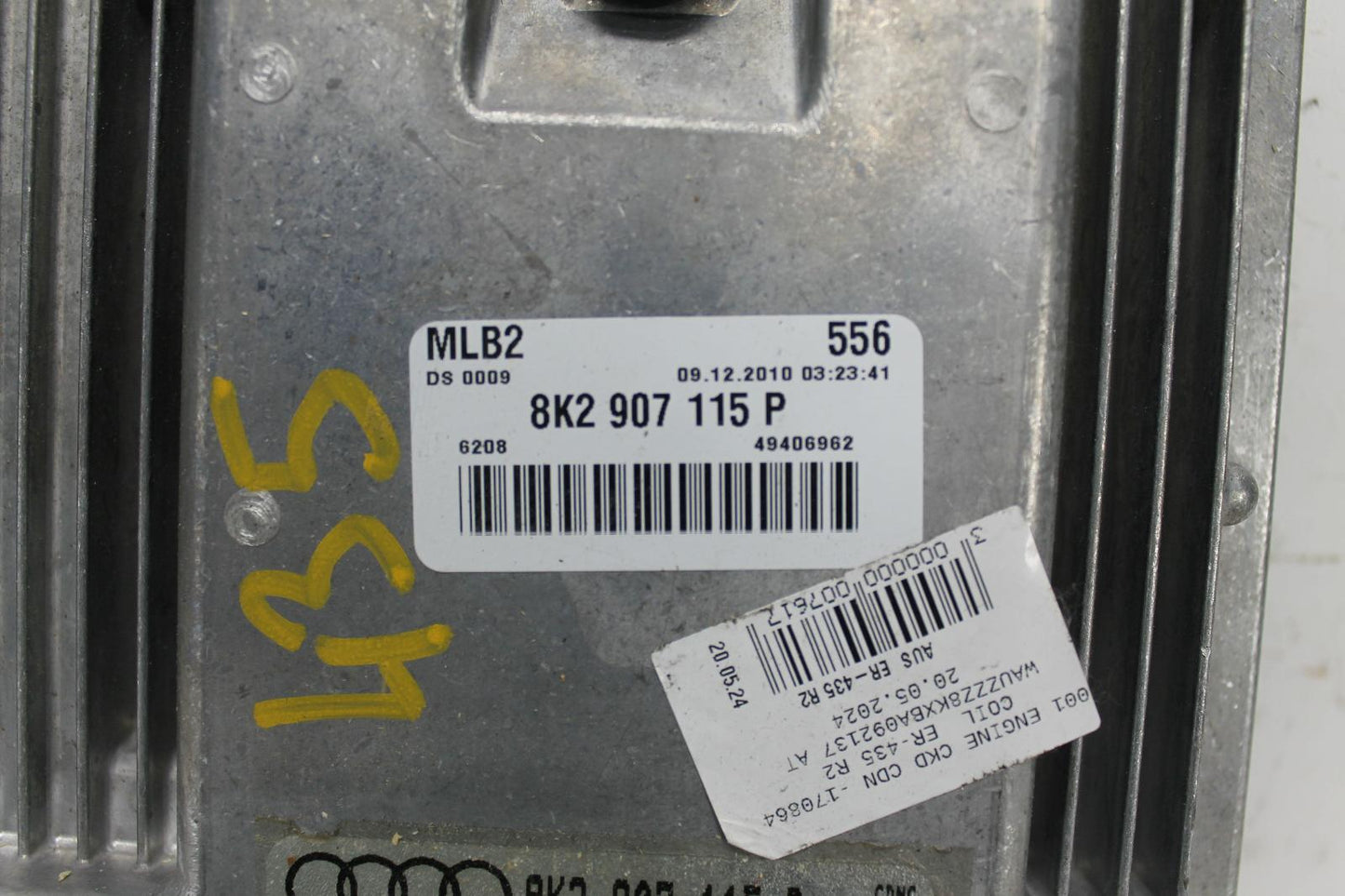 Audi, A4 Ecu 2.0 Petrol Ecu Only P/N 8K2907115P B8 8K 02/08 01/16